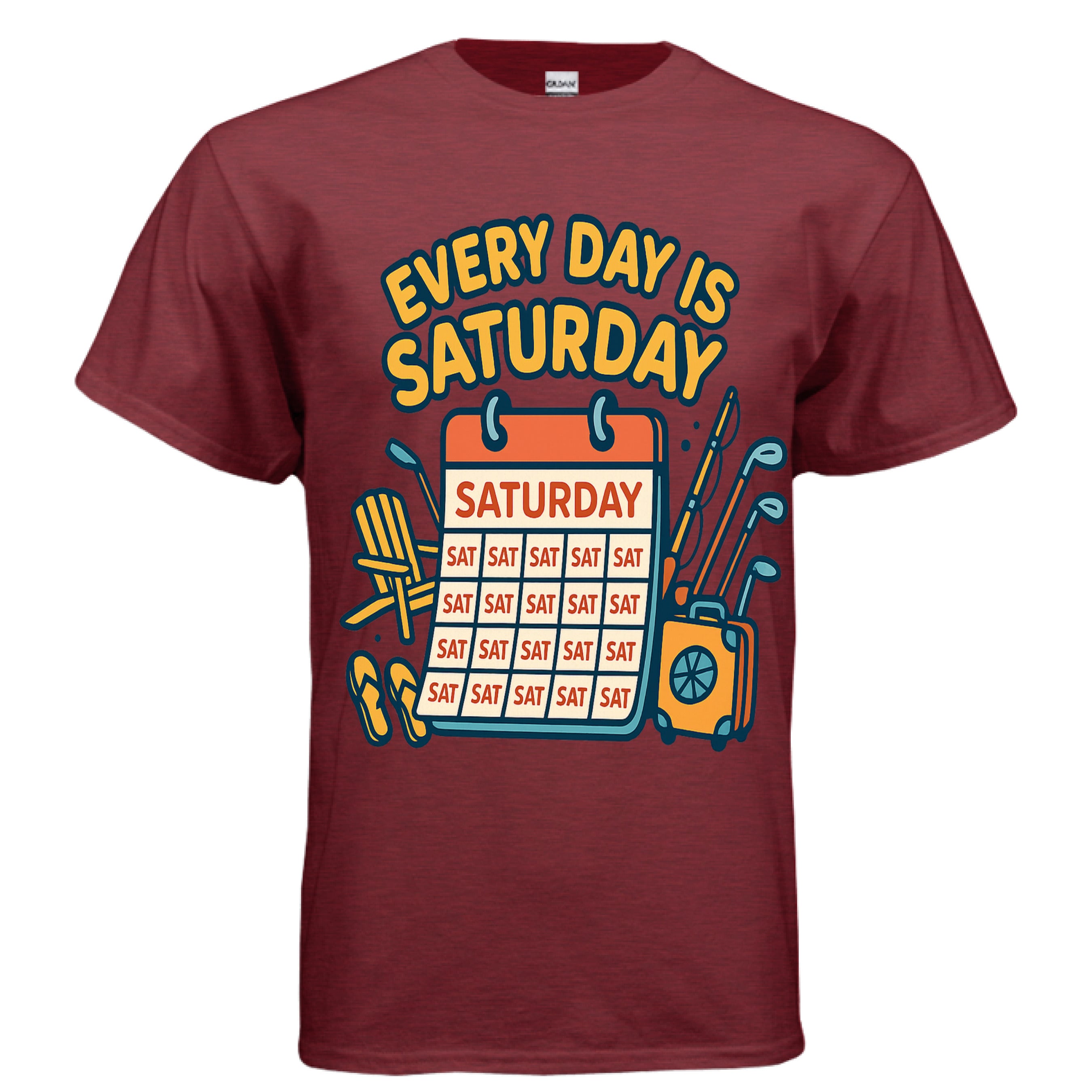 ANTIQUE CHERRY RED - FRONT